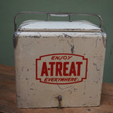 ancienne glaciere americaine enjoy A-TREAT dans son jus