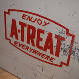 ancienne glaciere americaine enjoy A-TREAT dans son jus