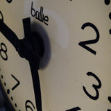 antique large Brillié station clock, double-sided illuminated