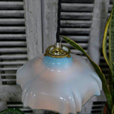abat jour suspension so chic opaline lampe vintage