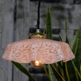 abat jour suspension so chic opaline lampe vintage