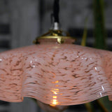abat jour suspension so chic opaline lampe vintage