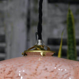 abat jour suspension so chic opaline lampe vintage