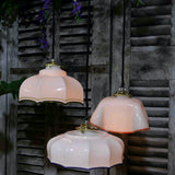 abat jour suspension so chic opaline lampe vintage