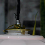 abat jour suspension so chic opaline lampe vintage