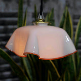 abat jour suspension so chic opaline lampe vintage