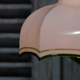 abat jour suspension so chic opaline lampe vintage