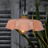 abat jour suspension so chic opaline lampe vintage