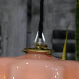 abat jour suspension so chic opaline lampe vintage