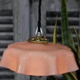 abat jour suspension so chic opaline lampe vintage