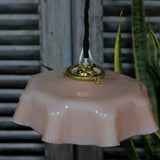 abat jour suspension so chic opaline lampe vintage