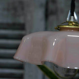 abat jour suspension so chic opaline lampe vintage