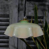 abat jour suspension so chic opaline lampe vintage