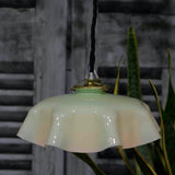 abat jour suspension so chic opaline lampe vintage