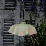 abat jour suspension so chic opaline lampe vintage