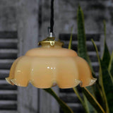 abat jour suspension so chic opaline lampe vintage