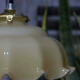 abat jour suspension so chic opaline lampe vintage
