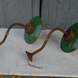 applique potence Lampe de cour, col de cygne exterieur semi-courbé n°2