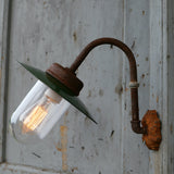 applique Lampe de cour, col de cygne exterieur