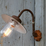 applique Lampe de cour, col de cygne exterieur