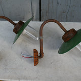 applique Lampe de cour, col de cygne exterieur