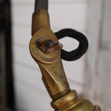 Rare OC White Industrial Wall-Mounted Sconce Lamp