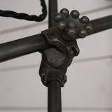 Rare OC White Industrial Wall-Mounted Sconce Lamp