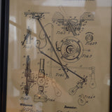 Rare OC White Industrial Wall-Mounted Sconce Lamp