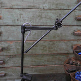 Rare Lampe OC White Industrielle fixation etau