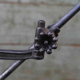 Rare Lampe OC White Industrielle fixation etau