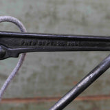 Rare Lampe OC White Industrielle fixation etau