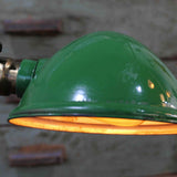 Rare Lampe OC White Industrielle fixation etau