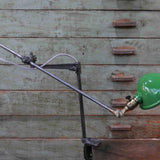 Rare Lampe OC White Industrielle fixation etau