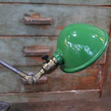 Rare Lampe OC White Industrielle fixation etau