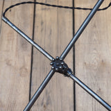 Rare OC White Industrial Wall-Mounted Sconce Lamp