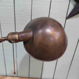 Rare Lampe OC White Industrielle fixation etau