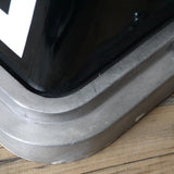 Exit grande Lampe USA opaline verte socle metal