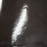 antique black enameled lampshade pendant light