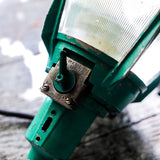 abat jour emaillee vert lampe holophane origine Union Sovietique