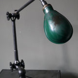 Ancienne lampe applique industrielle DUGDILL designer John Dugdill (1907)
