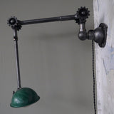 Ancienne lampe applique industrielle DUGDILL designer John Dugdill (1907)