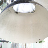 black enamel lampshade for a Holophane lamp, origin Soviet Union