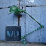 Lampe atelier industrielle Jielde 2 bras
