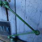 Lampe atelier industrielle Jielde 2 bras