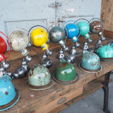 Unique lampe Jielde 1 applique finition vintage industrielle