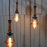 3x3 piece en grappe 1x6 piece  lampe baladeuse new york  cable manche bois