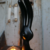 Edison bulb lamp with black balloon mold / r4