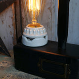 Edison bulb lamp with black balloon mold / r4