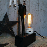 lampe ampoule Edison avec moule a ballon de baudruche noir / r3