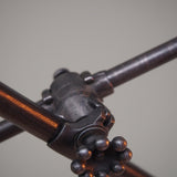 Rare Lampe O.C. White Industrielle fixation murale applique